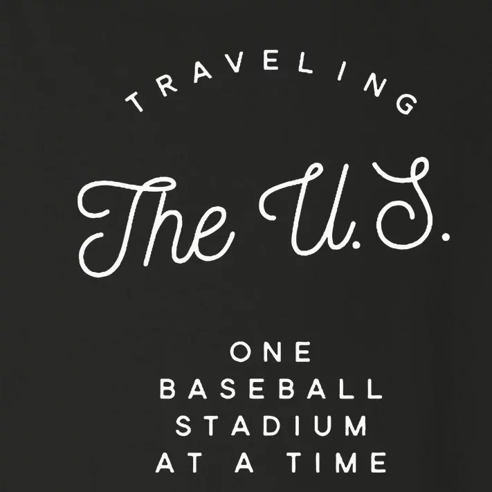 Traveling The U.S. One Baseball Stadium At A Time Toddler Long Sleeve Shirt