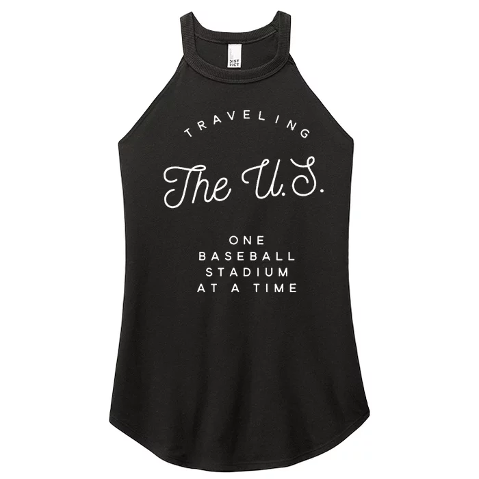 Traveling The U.S. One Baseball Stadium At A Time Women’s Perfect Tri Rocker Tank