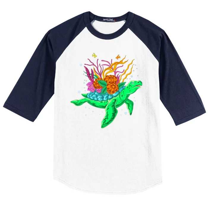 Turtle Baseball Sleeve Shirt