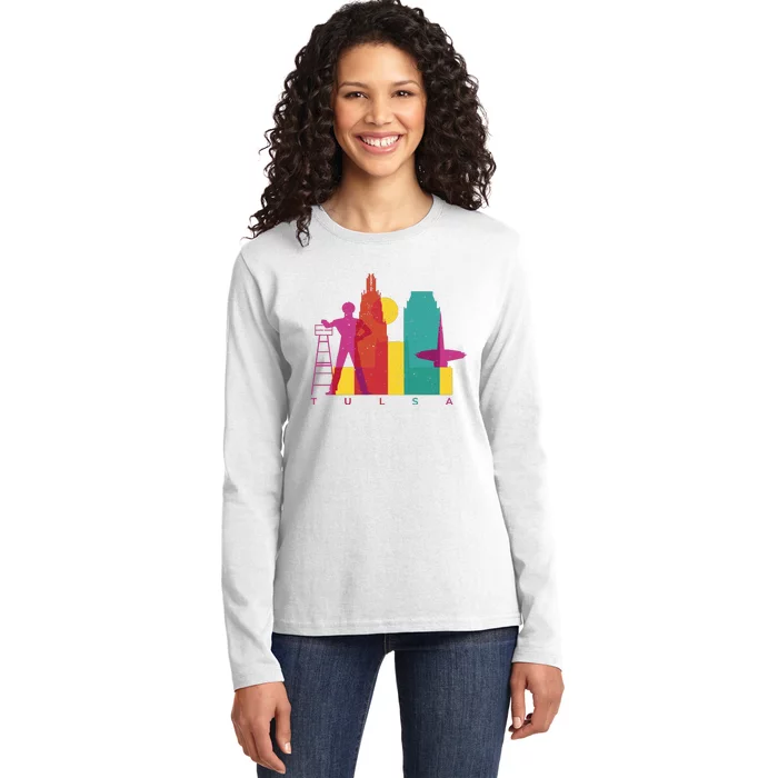 Tulsa Ladies Long Sleeve Shirt