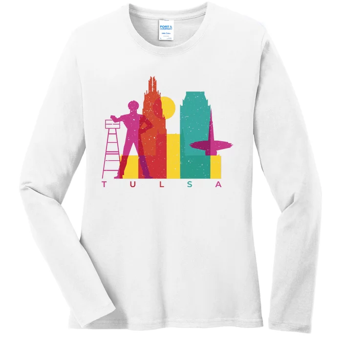 Tulsa Ladies Long Sleeve Shirt