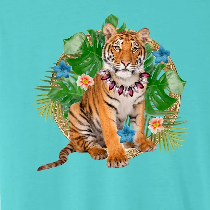 Tropical Tiger Vacation ChromaSoft Performance T-Shirt