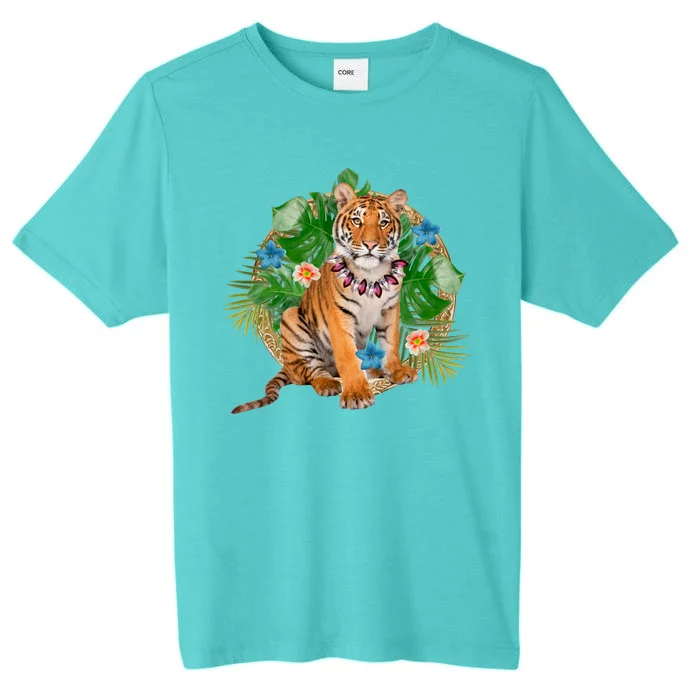 Tropical Tiger Vacation ChromaSoft Performance T-Shirt