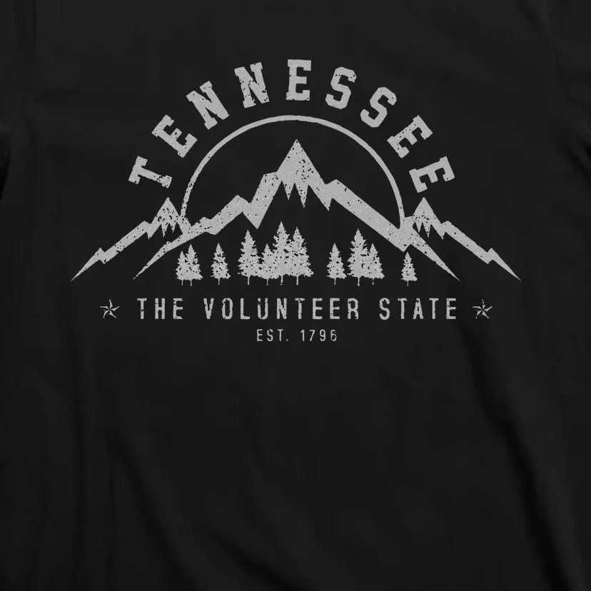 Tennessee The Volun R State Est. 1796 Nashville Gift T-Shirt