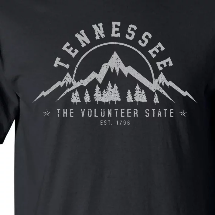 Tennessee The Volun R State Est. 1796 Nashville Gift Tall T-Shirt