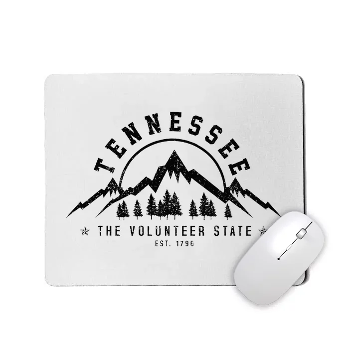 Tennessee The Volunteer State Est. 1796 Nashville Gift Mousepad