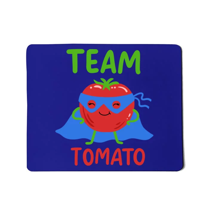 Team Tomato Vegan Power Superhero Veggie Vegetables Lover Meaningful Gift Mousepad