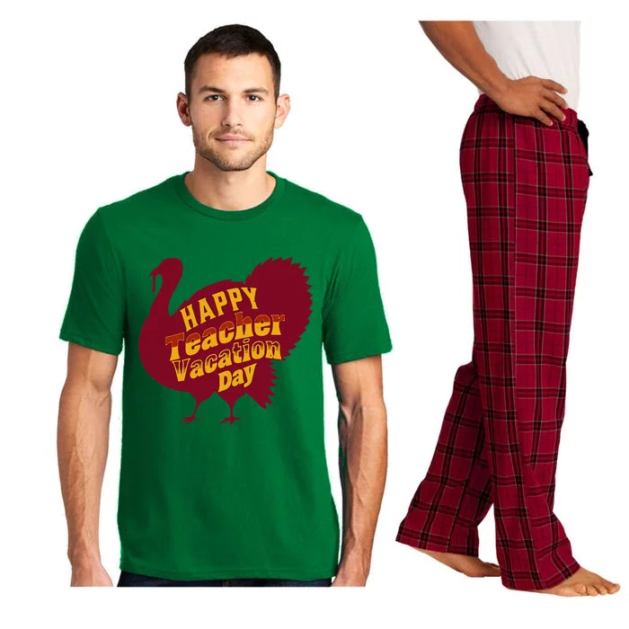 Thanksgiving Teacher Vacation Day Holiday Celebration Gift Pajama Set