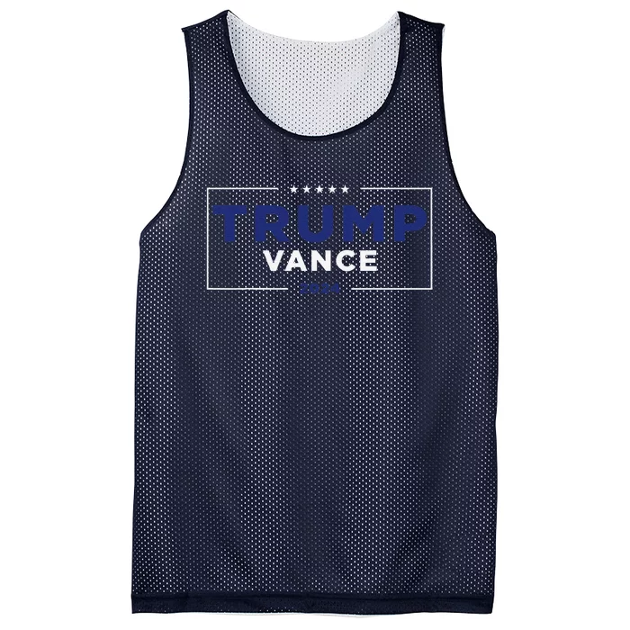 Trumpamania Trump Vance 24 Mesh Reversible Basketball Jersey Tank