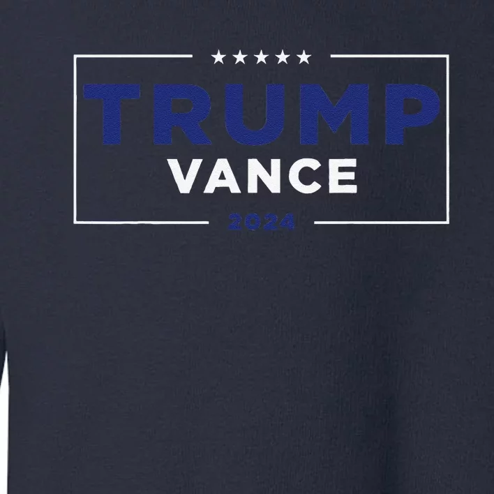 Trumpamania Trump Vance 24 Toddler Sweatshirt