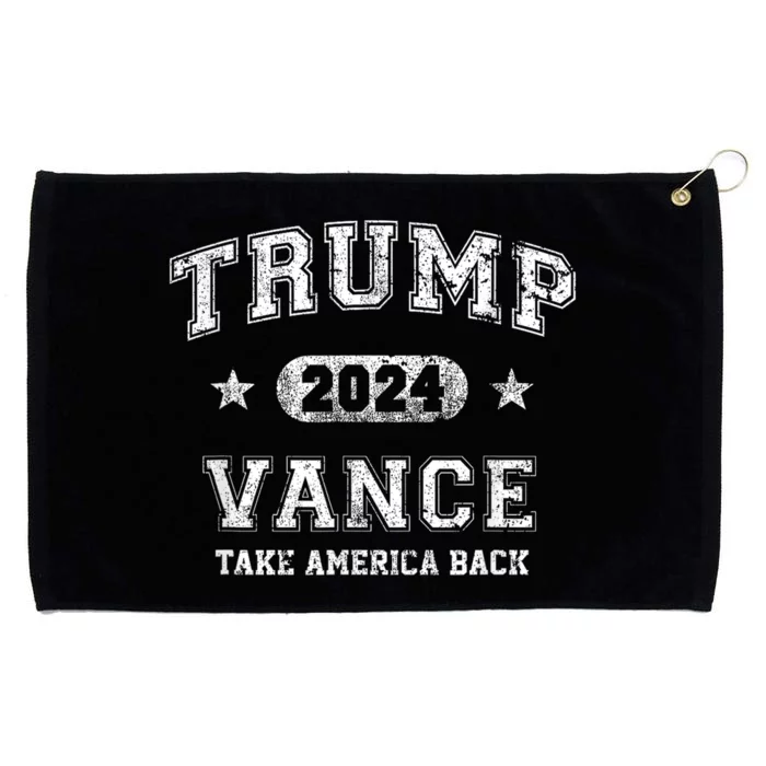 Team Trump Vance 2024 Take America Back Vintage Grommeted Golf Towel