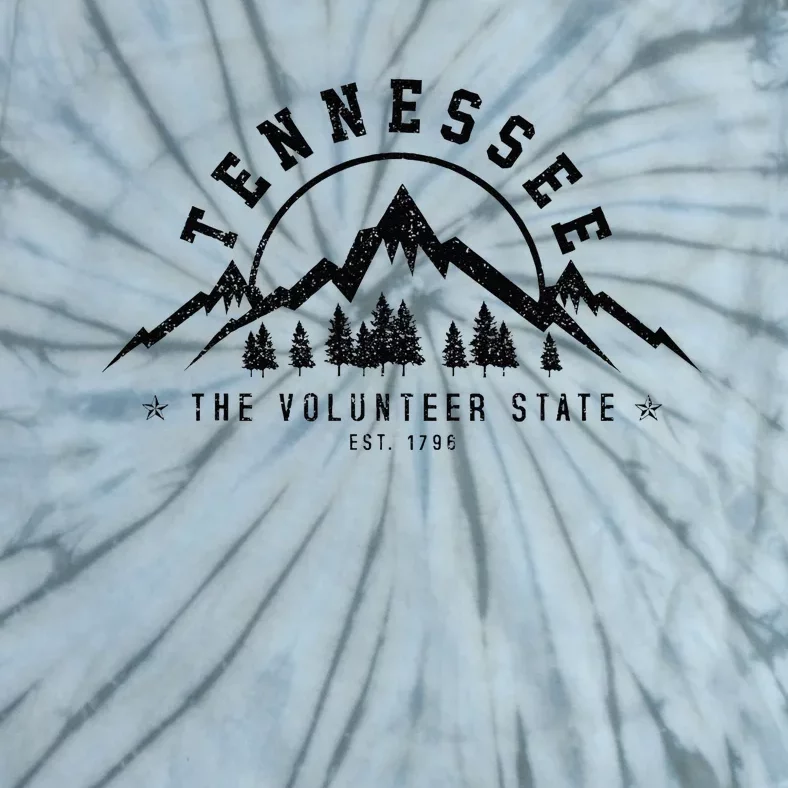 Tennessee The Volunr State Est. 1796 Nashville Gift Tie-Dye T-Shirt