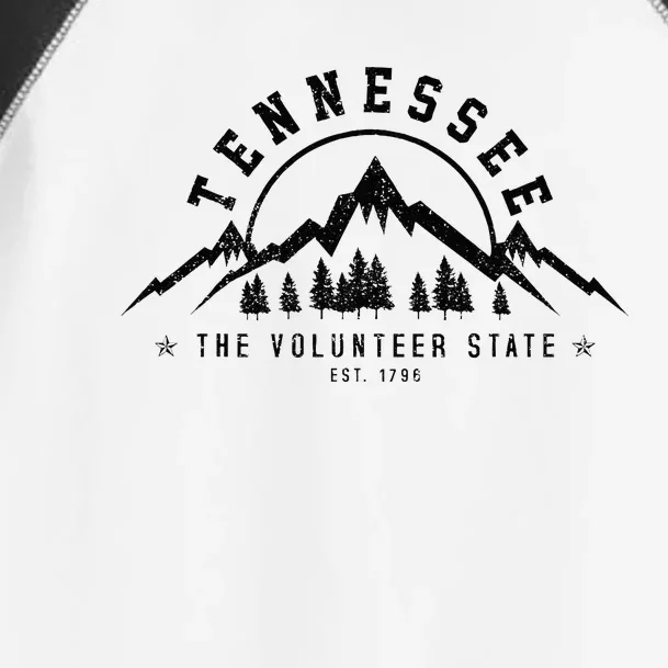 Tennessee The Volunr State Est. 1796 Nashville Gift Toddler Fine Jersey T-Shirt