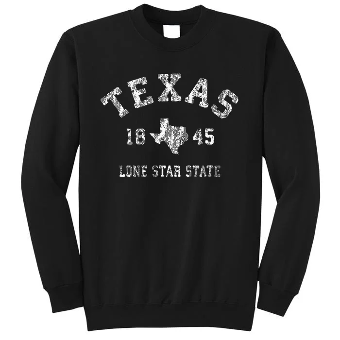 Texas TX Vintage Sports Design Texan Sweatshirt