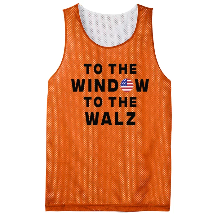 To The Window To The Walz Harris Walz President 2024 Mesh Reversible Basketball Jersey Tank