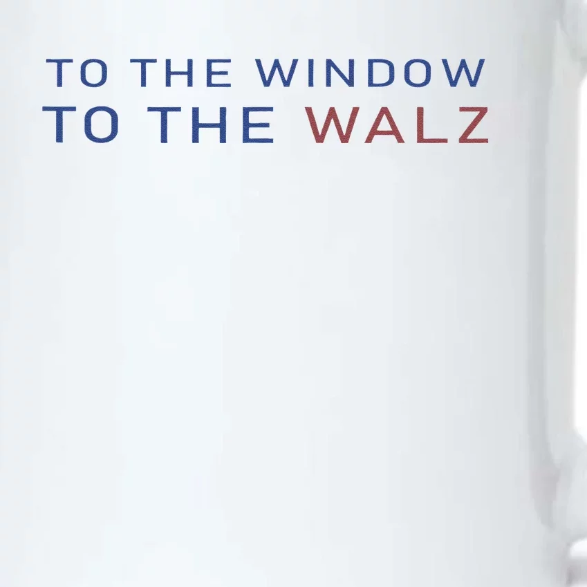 To The Window To The Walz Kamala Harris 2024 Black Color Changing Mug