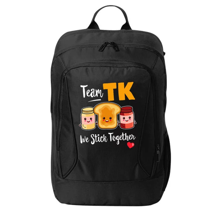 Team Tk We Stick Together Teacher Transitional Kindergarten City Backpack