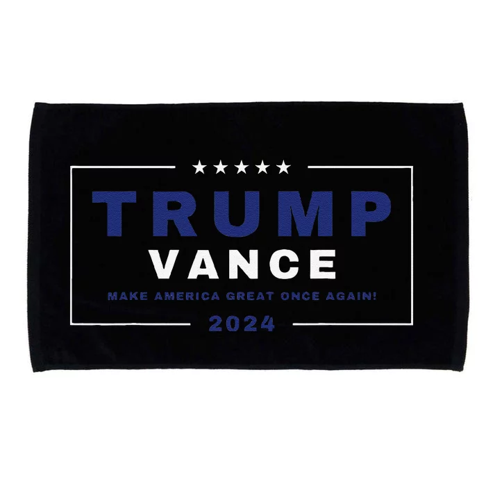 Trumpamania Trumpamania Wrestler Trump Vance Vp Maga Gift Microfiber Hand Towel