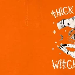 Thick Thighs Witch Vibes Halloween Moon Witches Tattoo Softstyle Adult Sport Polo