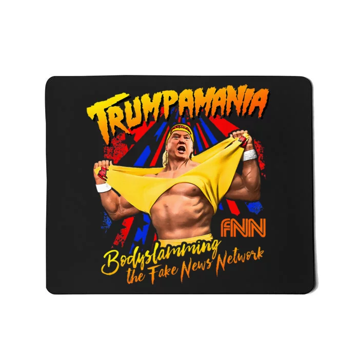 Trumpamania Trump Wrestling Mem Trumpamania Mousepad