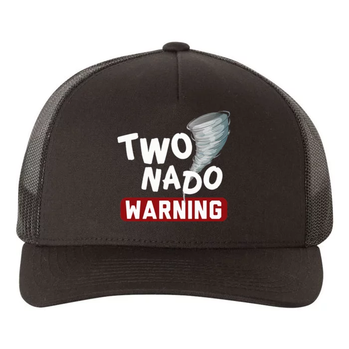 Twonado Tornado Watcher Chaser Birthday Yupoong Adult 5-Panel Trucker Hat