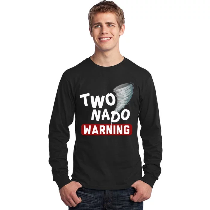 Twonado Tornado Watcher Chaser Birthday Tall Long Sleeve T-Shirt