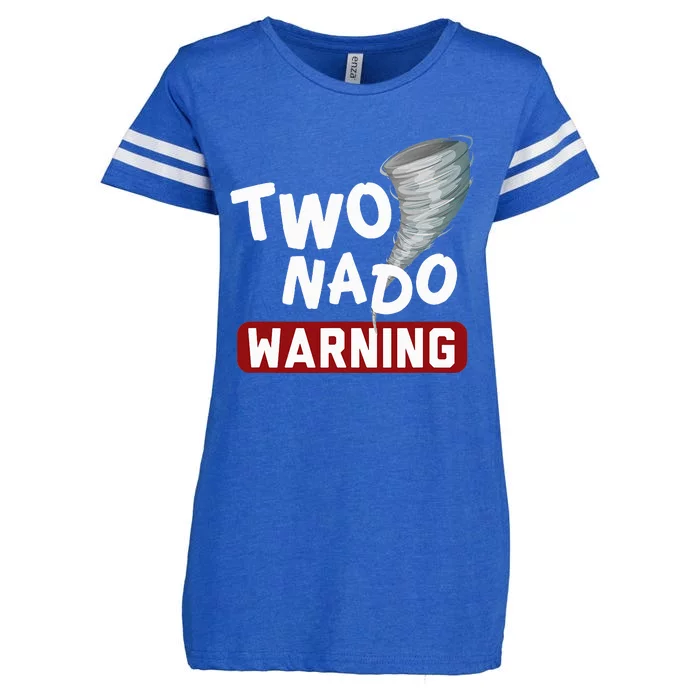 Twonado Tornado Watcher Chaser Birthday Enza Ladies Jersey Football T-Shirt