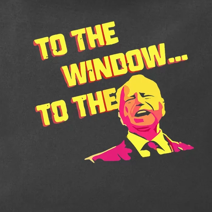 To The Window To The Walz Kamalaharris 2024 Zip Tote Bag