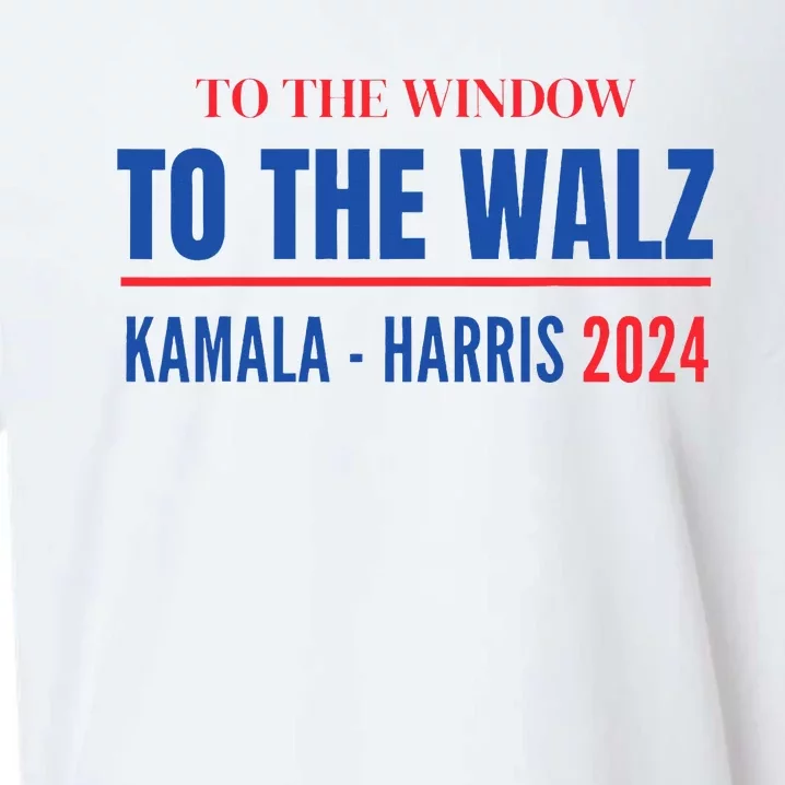 To The Window To The Waltz Walz Kamala Harris Tim Waltz Walz Sueded Cloud Jersey T-Shirt