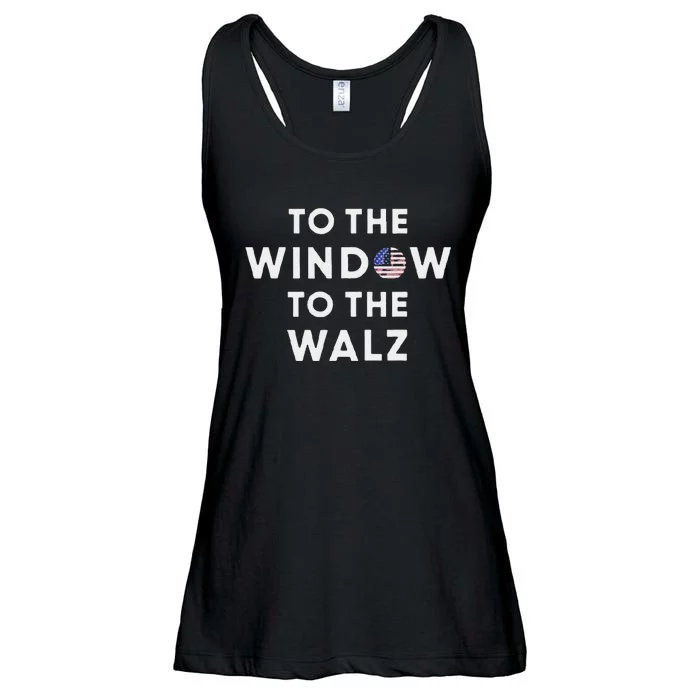 To The Window To The Tim Walz Kamala Harris 2024 Ladies Essential Flowy Tank