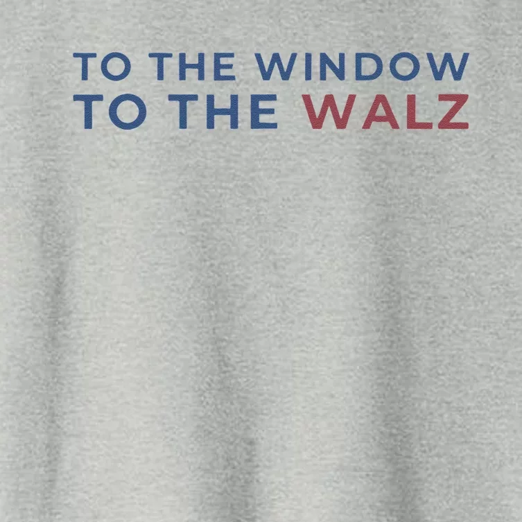 To The Window To The Walz Harris Waltz 2024 Kamala Women's Crop Top Tee