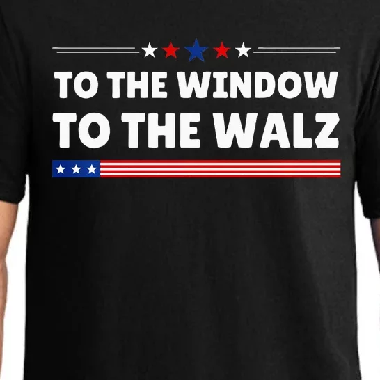 To The Window To The Walz Harris Waltz 2024 Pajama Set