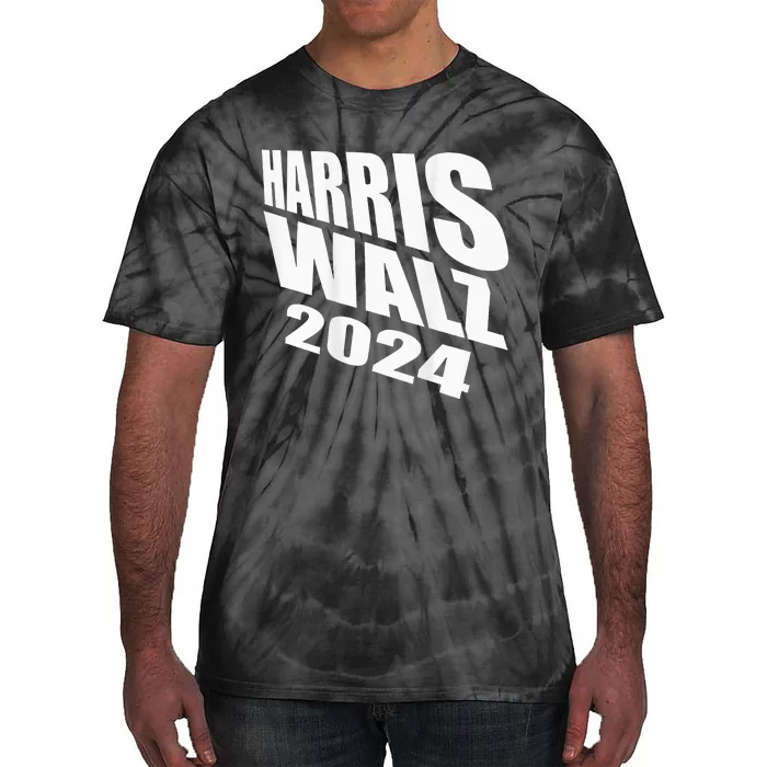 To The Window To The Walz Harris Walz 2024 Vote Tie-Dye T-Shirt