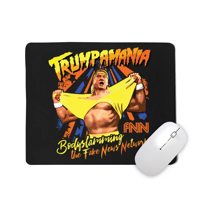 Trumpamania Trump Wrestling Meme Trumpamania Mousepad