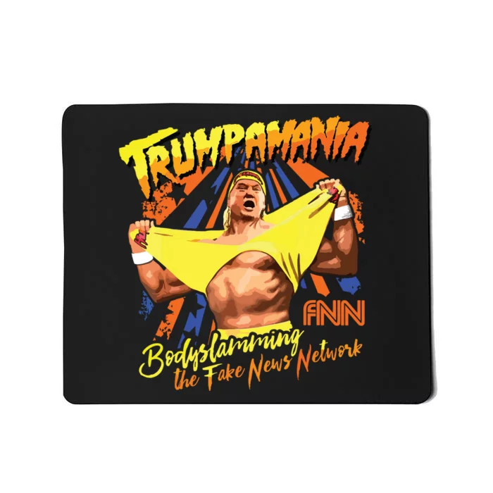 Trumpamania Trump Wrestling Meme Trumpamania Mousepad