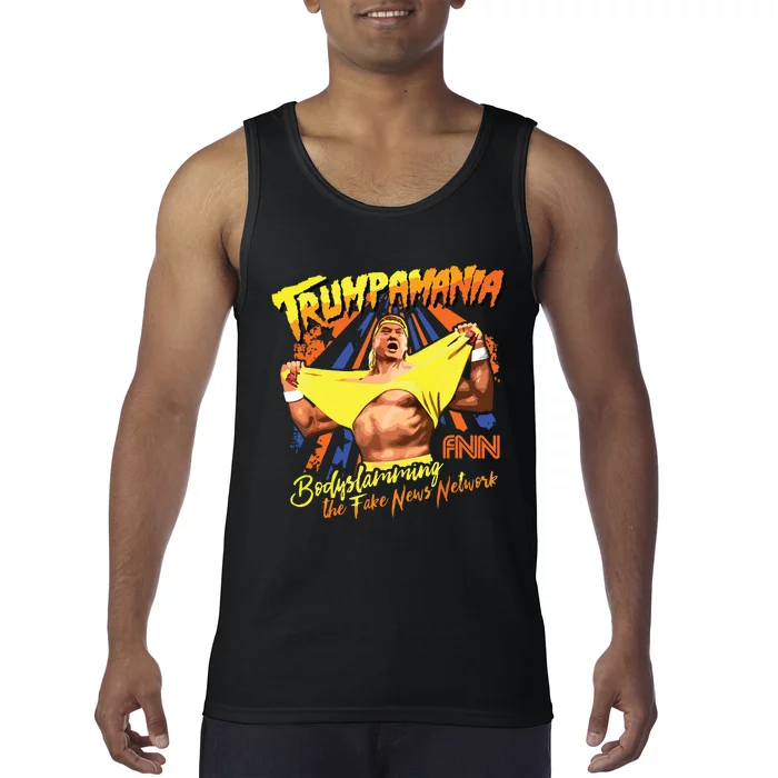 Trumpamania Trump Wrestling Meme Trumpamania Tank Top