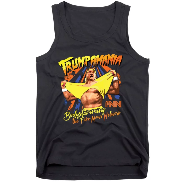 Trumpamania Trump Wrestling Meme Trumpamania Tank Top