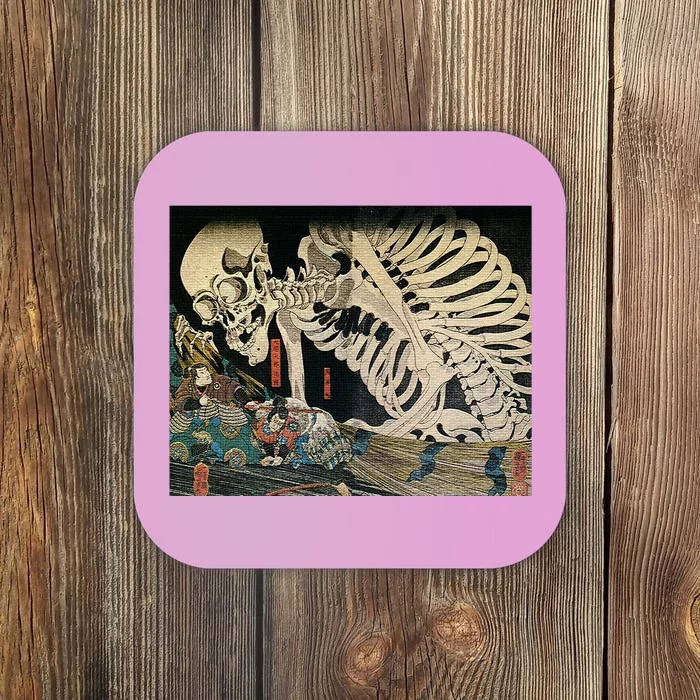 Takiyasha The Witch And The Skeleton Spectre By Utagawa Kuniyoshi Coaster