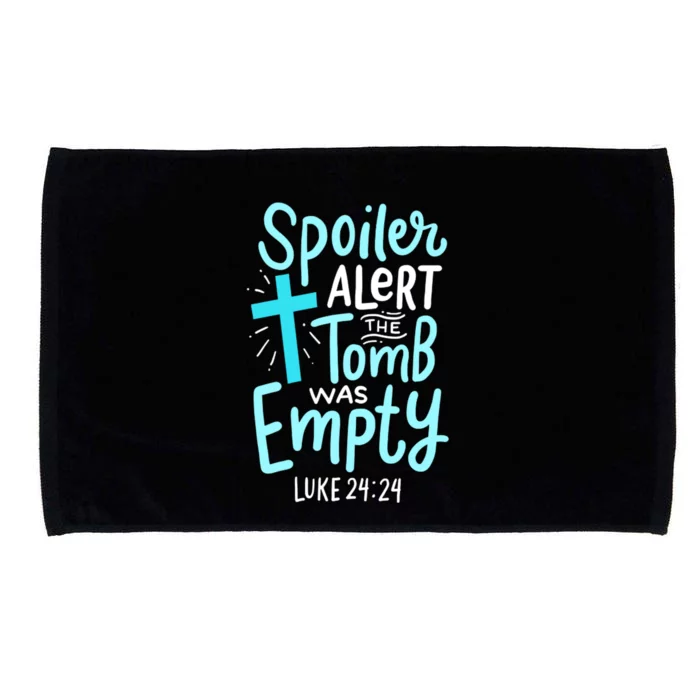 The Tomb Was Empty Luke 24:24 Microfiber Hand Towel