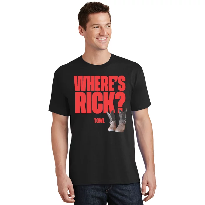 Twdu The Walking Dead WhereS Rick Boots T-Shirt