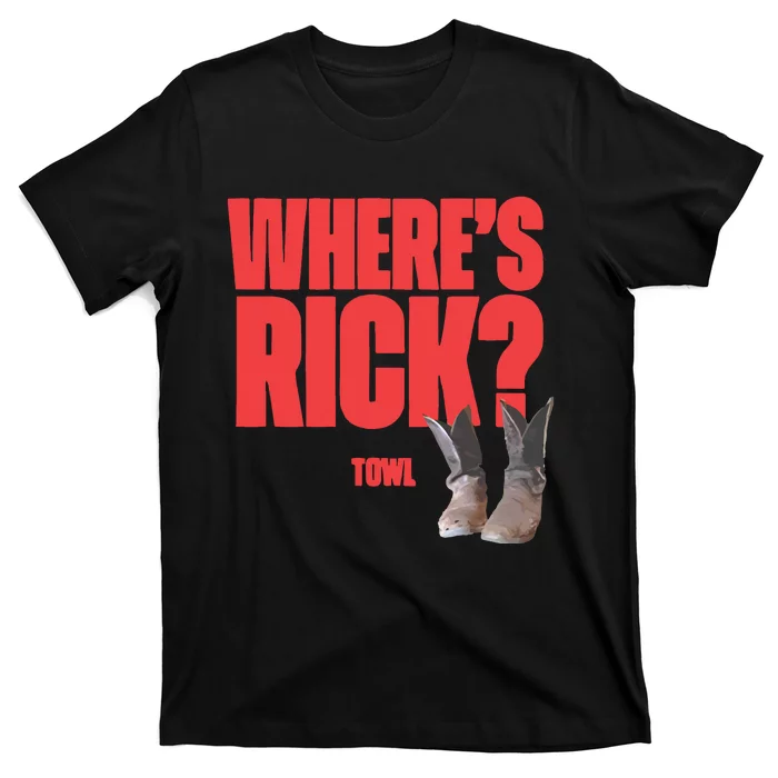 Twdu The Walking Dead WhereS Rick Boots T-Shirt