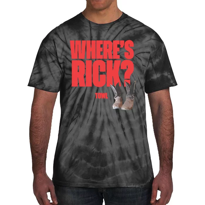 Twdu The Walking Dead WhereS Rick Boots Tie-Dye T-Shirt