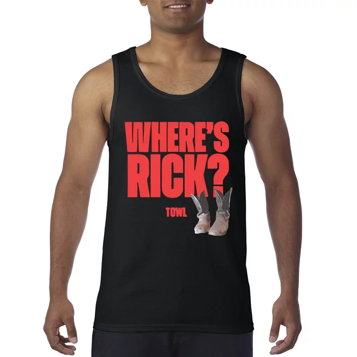 Twdu The Walking Dead WhereS Rick Boots Tank Top