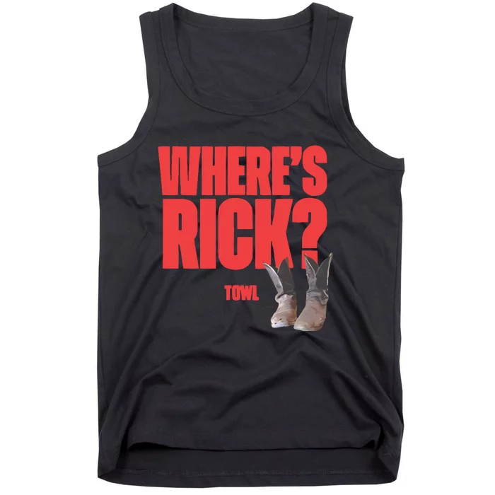 Twdu The Walking Dead WhereS Rick Boots Tank Top