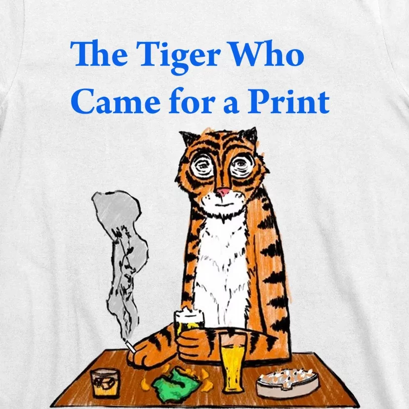 full tiger print t shirt