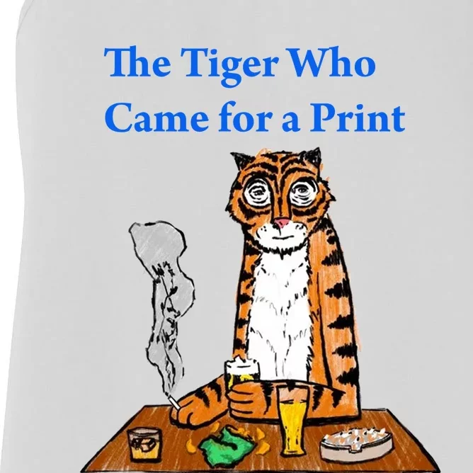 The Tiger Who Came For A Pint Women's Racerback Tank