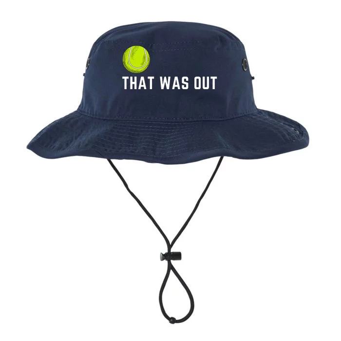 Tennis That Was Out Funny Cute Sports Gift Legacy Cool Fit Booney Bucket Hat