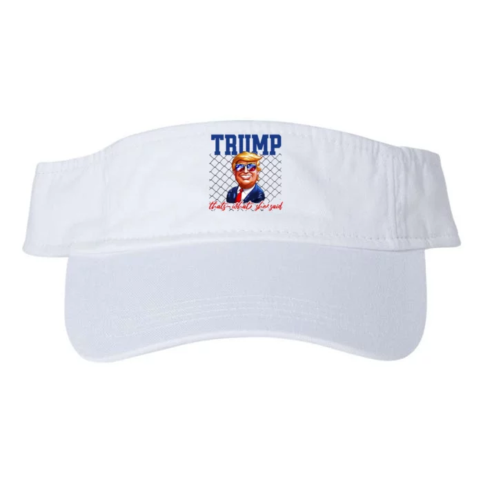 Trump That’S What She Said Valucap Bio-Washed Visor