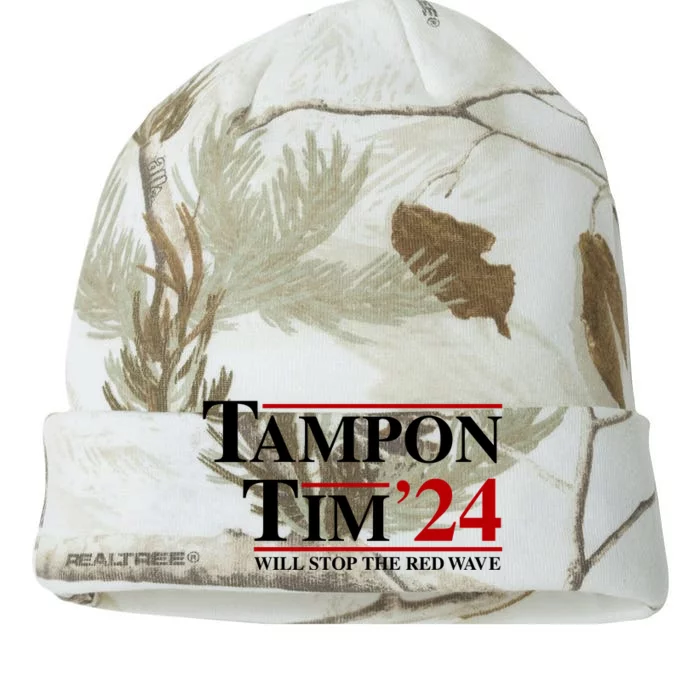 Tampon Tim Will Stop The Red Wave Kati - 12in Camo Beanie