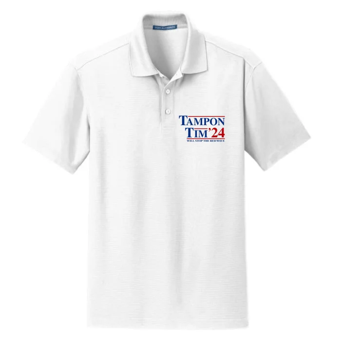 Tampon Tim Will Stop The Red Wave Dry Zone Grid Performance Polo